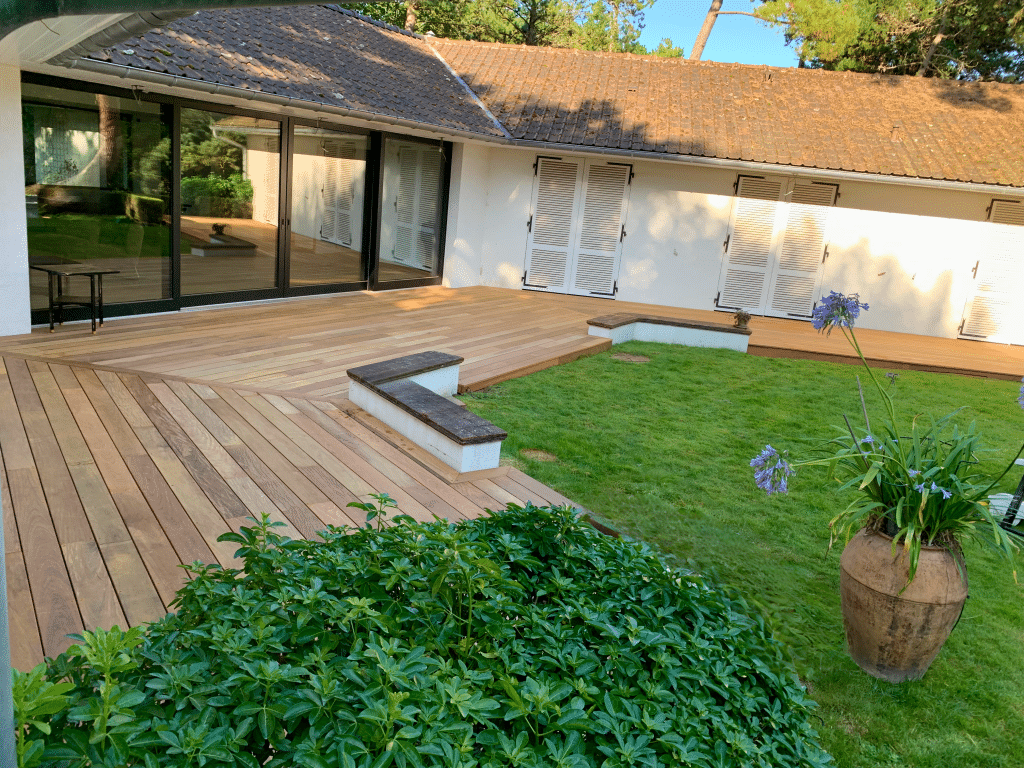 terrasse en bois - écologique
