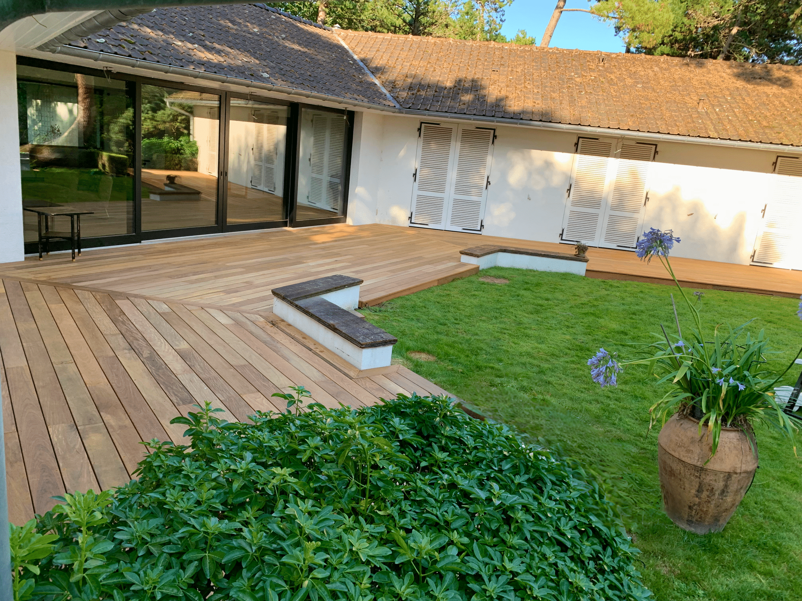 terrasse en bois - écologique