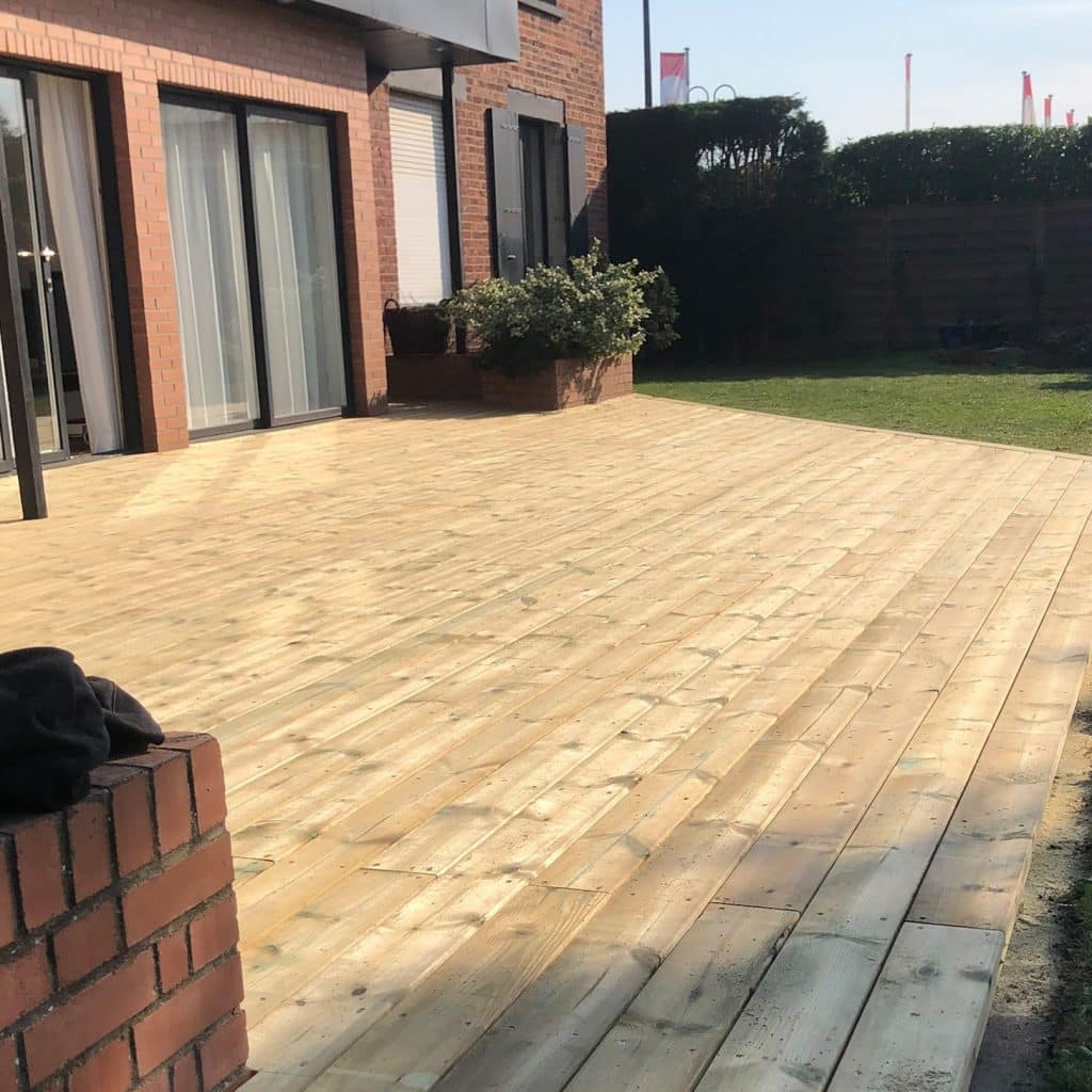 terrasse en bois de jardin