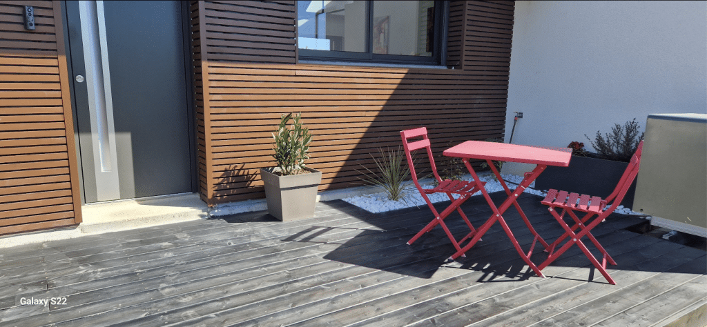 Terrasse en bois, bois, avis client, je recommande