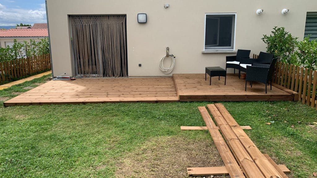terrasse en bois, avis client
