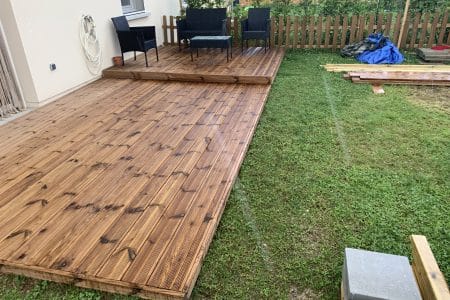 terrasse en bois, satisfaction avis client