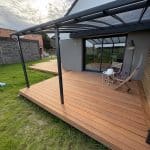 Terrasse bois - réalisation client 5 - installation chez nos clients