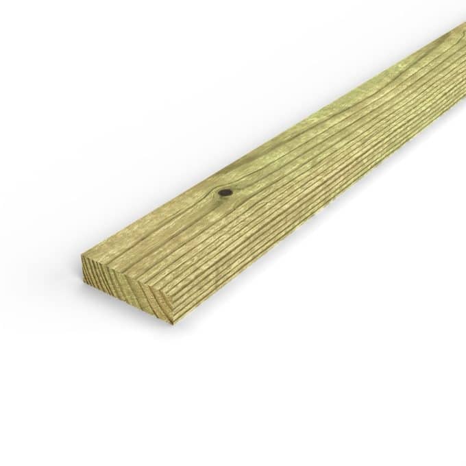 Latte bois 20x70 verte en pin sylvestre autoclave, pour habillage : pièce seule