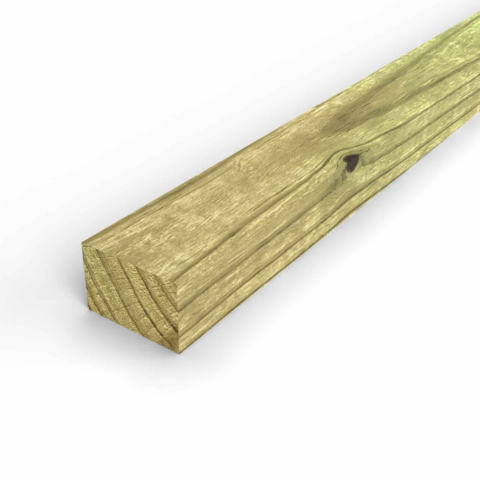 Liteau vert 28x42 en pin sylvestre autoclave, pour lattage et ossature : pièce seule