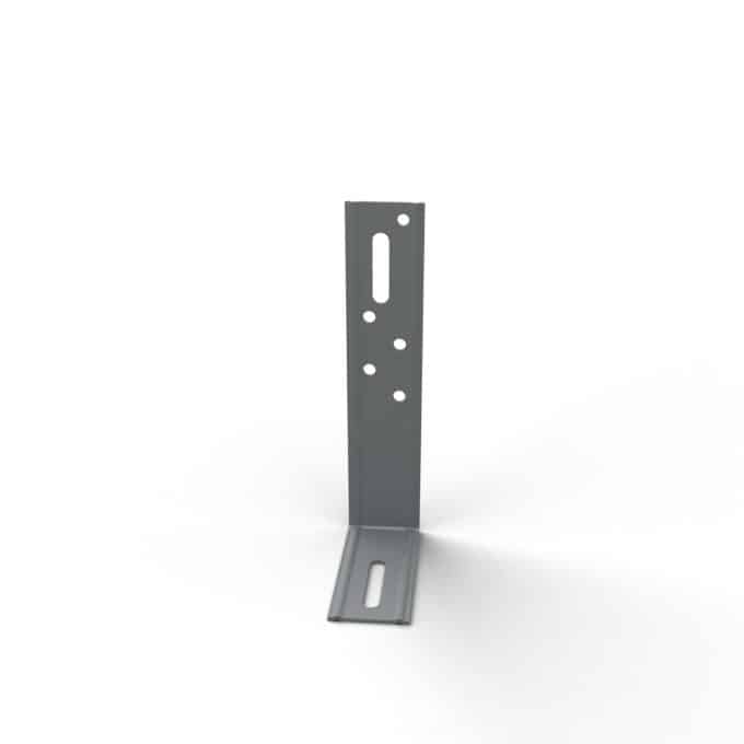 Équerre galvanisée 140x70, largeur 30 mm, acier de 1,5 mm, à l'unité : vue principale