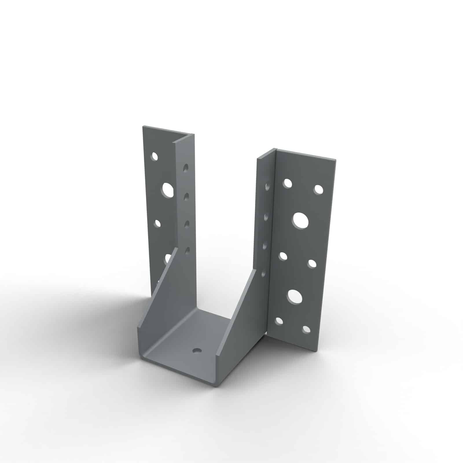 Sabot de solive BeA à ailes extérieures, 45x108, 72x154 ou 140x180 : vue principale