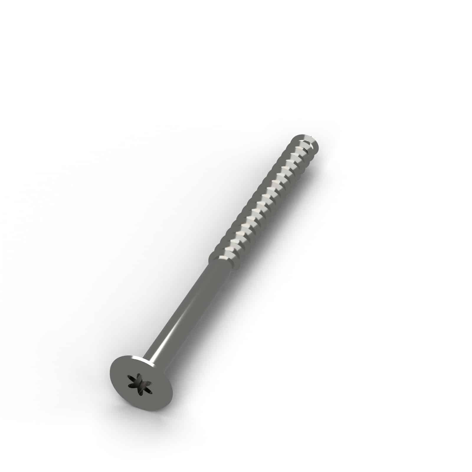 Vis inox A2 Torx à tête fraisée, 4x30, 5x50, 5x70 ou 5x100, boîte de 200 : vue principale
